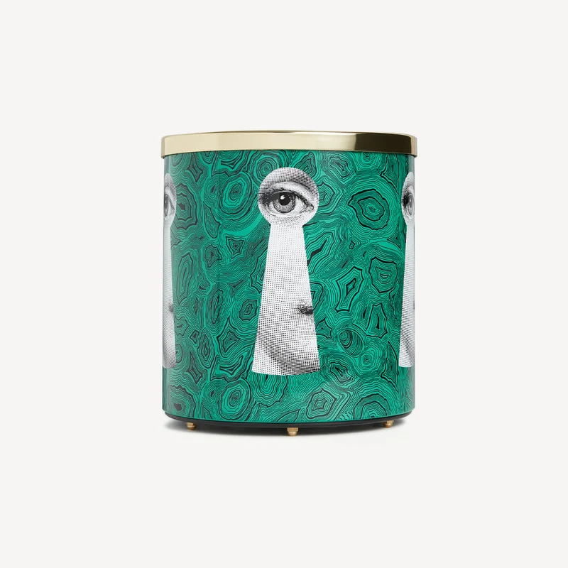 Paper basket Serratura su Malachite