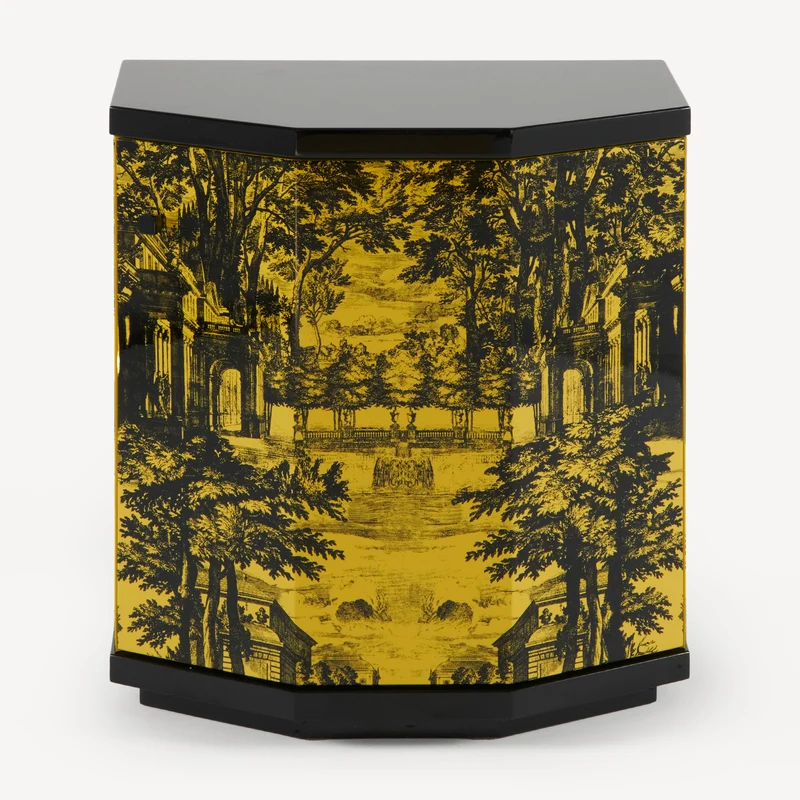 Night stand polyhedric Giardino Settecentesco