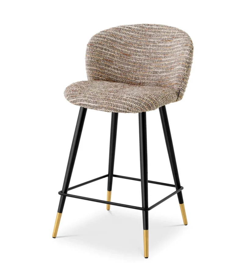 Eichholtz Thekenhocker Volante Mademoiselle Beige