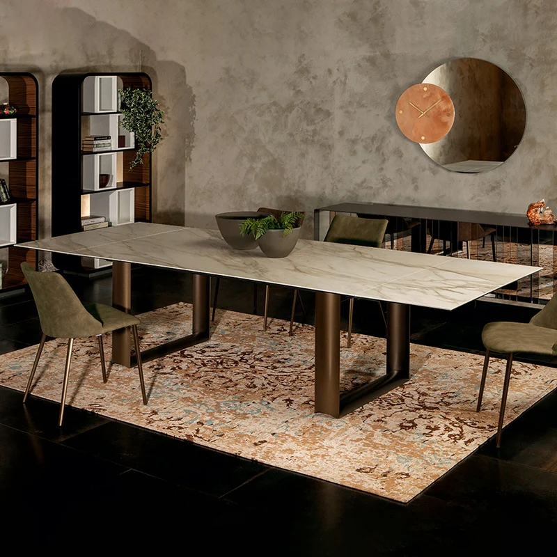 Cube Extendable Dining Table – Tonin Casa | Modern Italian Craftsmanship