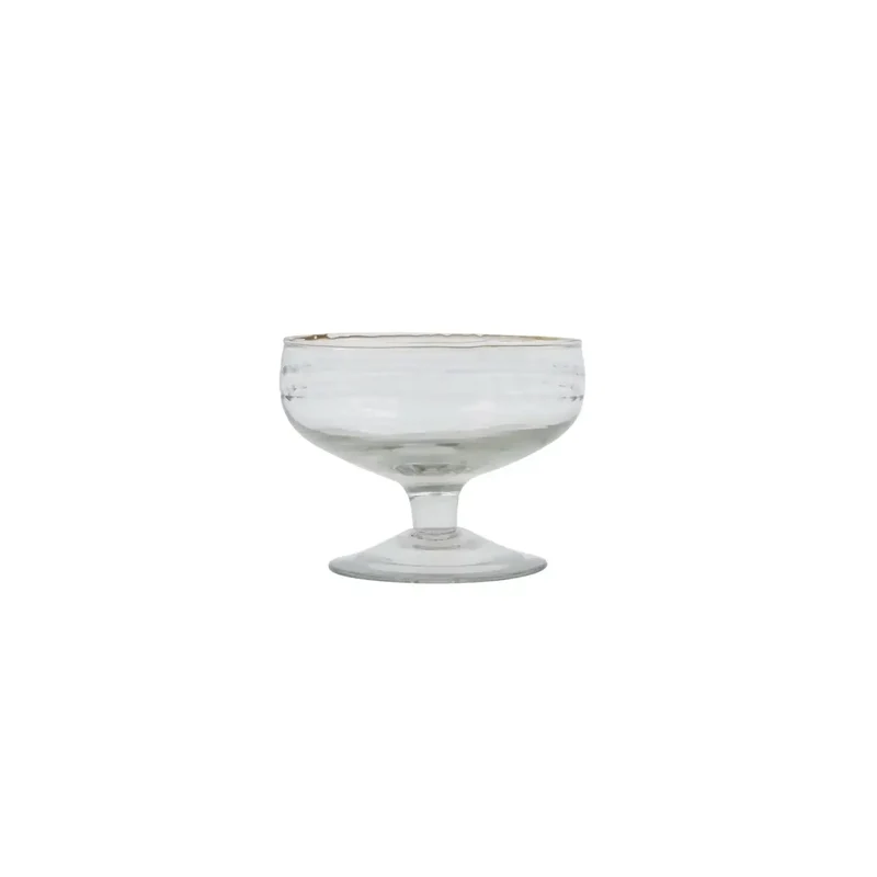 Dessertschaal Vintage Helder glas 11cm