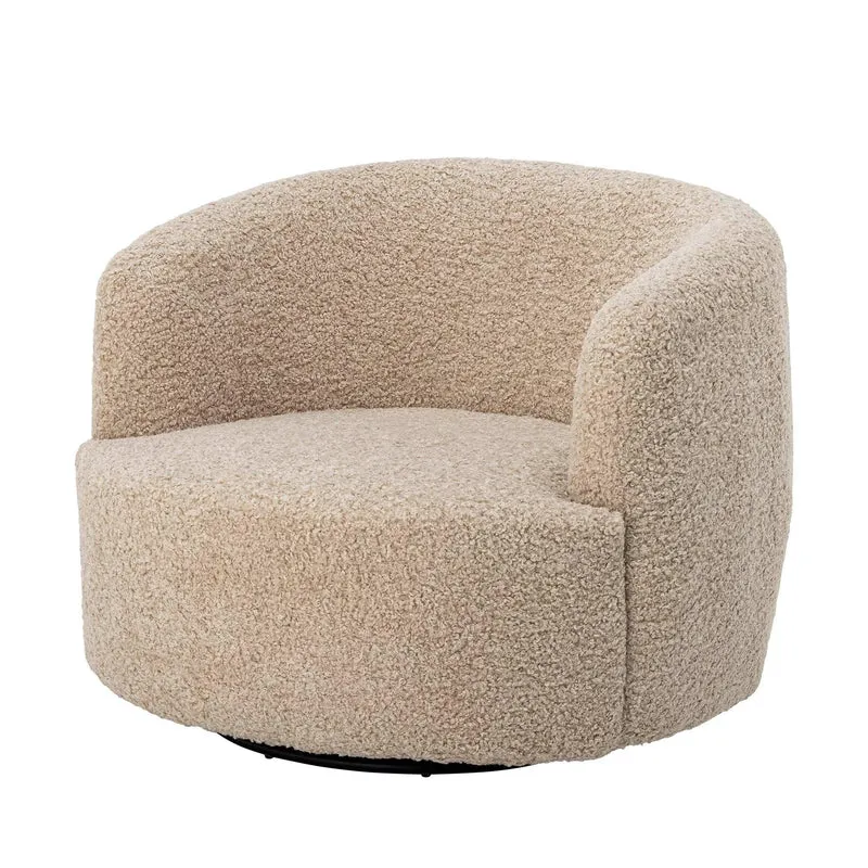 Loungefauteuil polyester nature Bocca