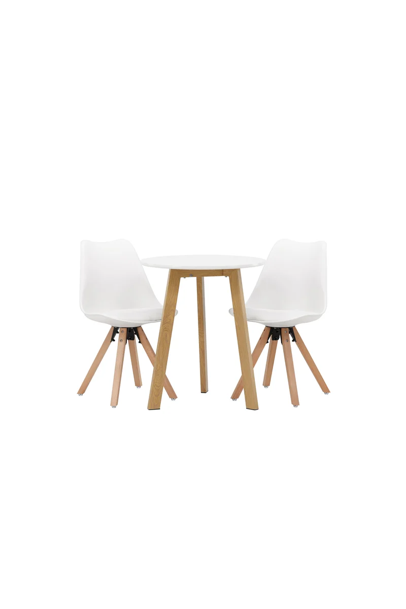 Leonora Esszimmerset + Zeno ⌀65cm/2St.