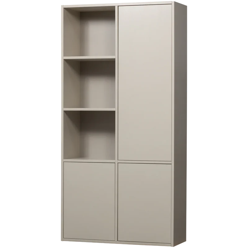 Mobile libreria contenitore destra per parete tv Maggy – WOOOD
