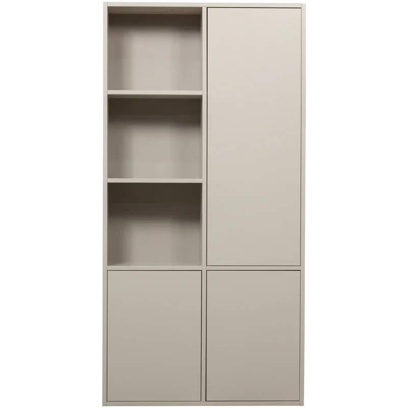 Mobile libreria contenitore destra per parete tv Maggy – WOOOD