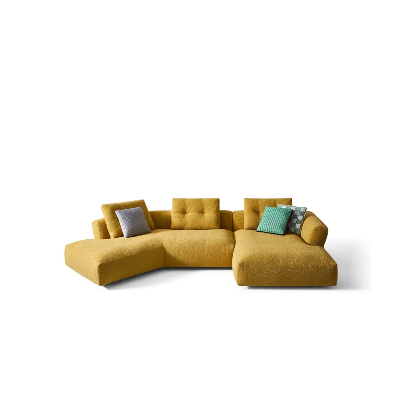 Sectional Fabric Sofa SENGU BOLD, designed by Patricia Urquiola for Cassina