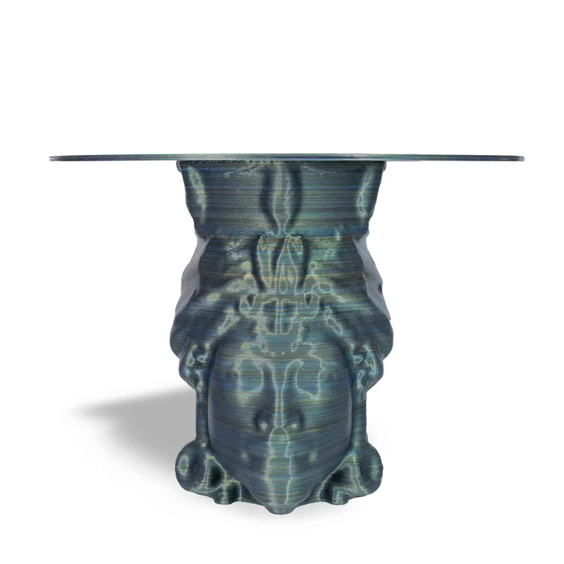 3D Printed Round Dining Table MORO by Mediterranea Design