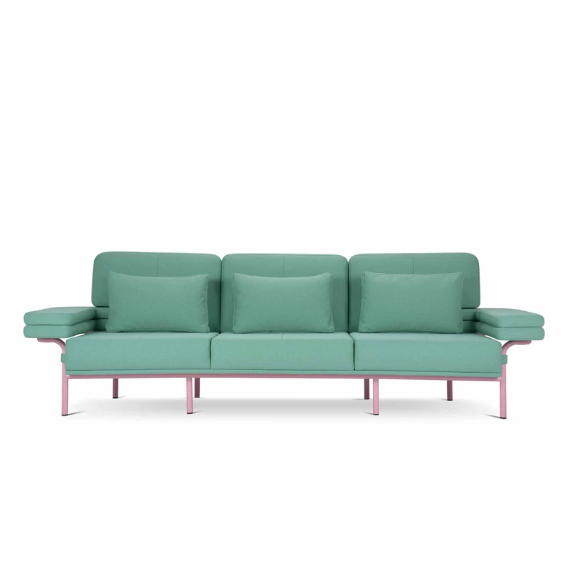 Three-Seater Sofa LEO by Daria Zinovatnaya for Adrenalina