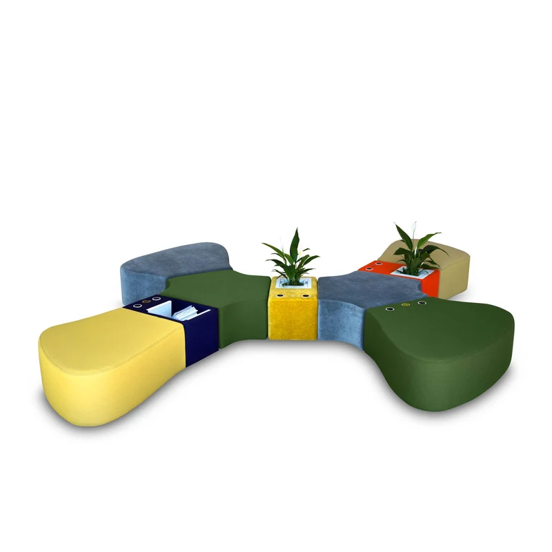 Sectional Sofa P SIR PENT by Andrea Stramigioli for Adrenalina