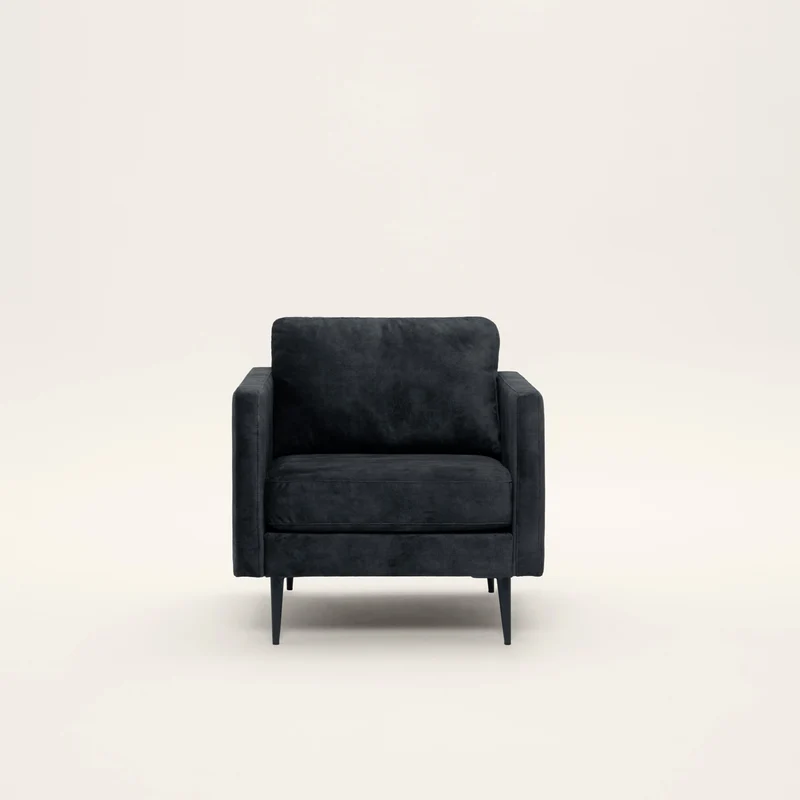 Fauteuil CESARE ado vintage graphite