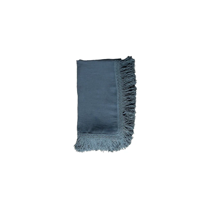 Long Fringe Tablecloth