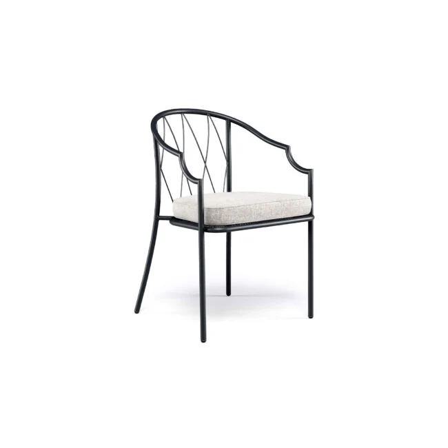 Poltroncina Schienale Basso Como