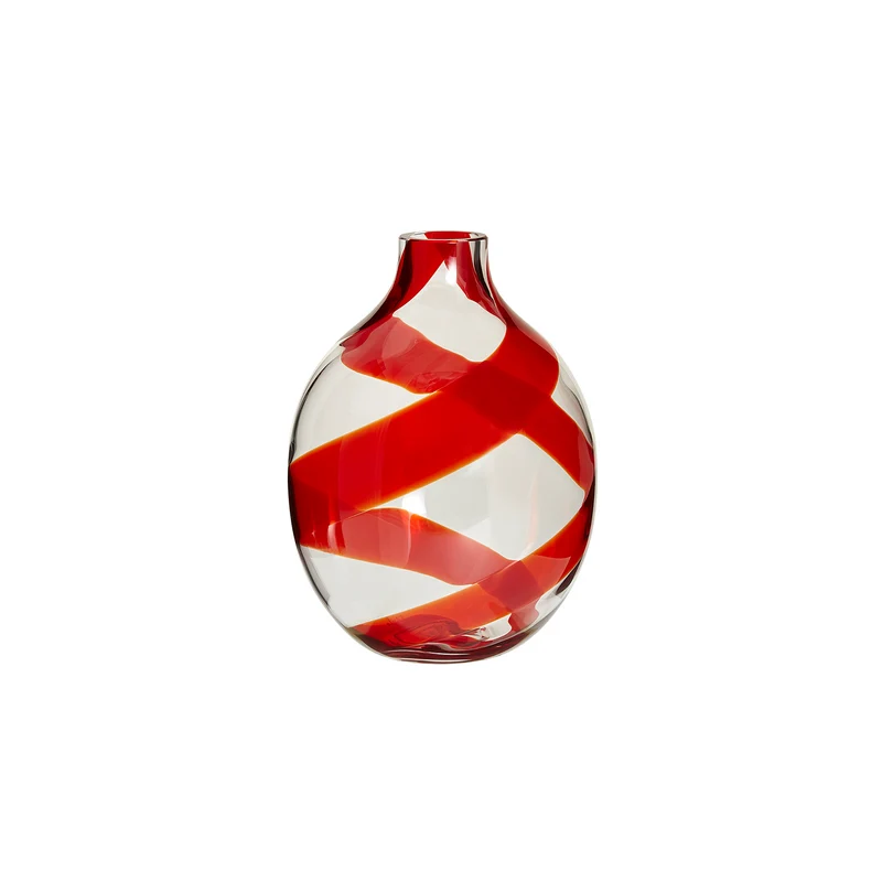 Singleflower Red Vase