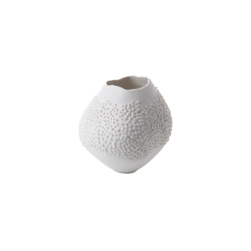 Oceania White Vase
