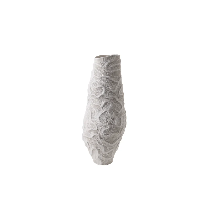 Monolite White Vase