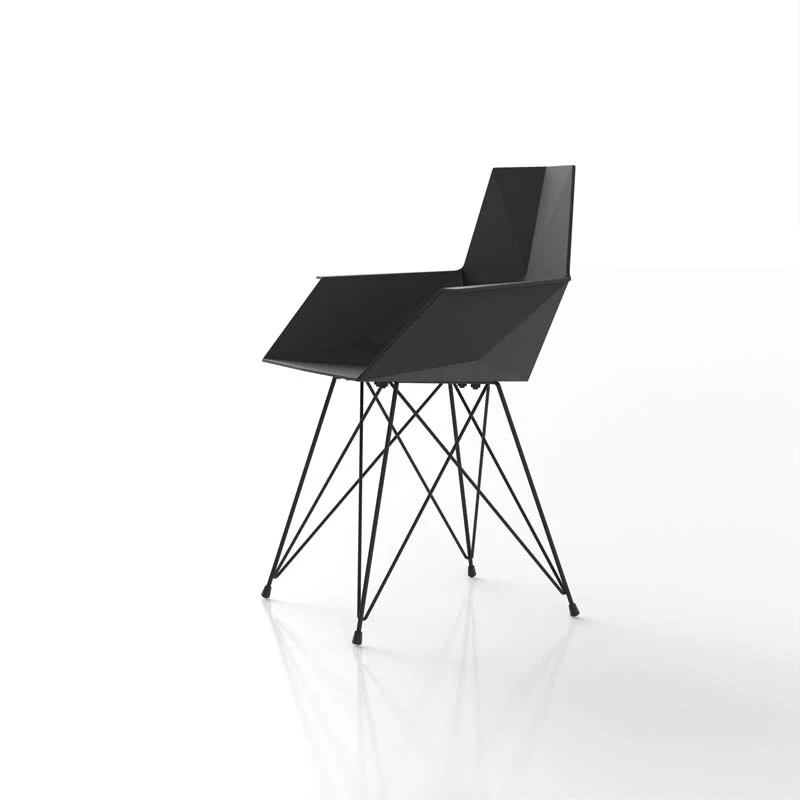 FAZ Silla con Brazos Patas Metal
