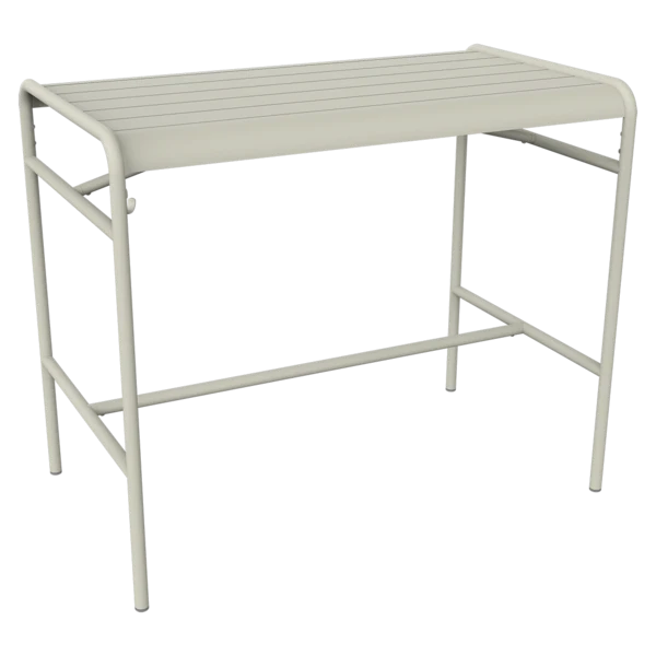Tavolo alto in alluminio Luxembourg 126x73