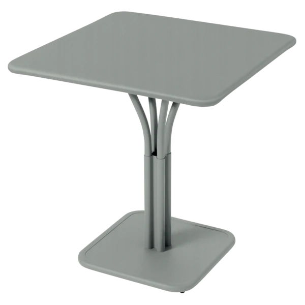 Tavolo con Piano Solido 71x71 con Piedistallo Luxembourg