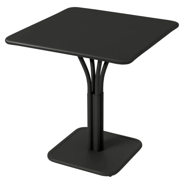 Tavolo con Piano Solido 71x71 con Piedistallo Luxembourg