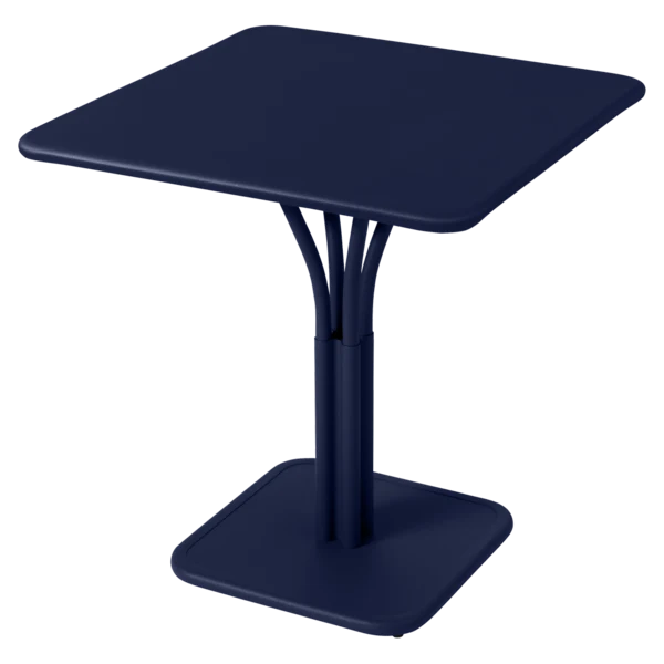 Tavolo con Piano Solido 71x71 con Piedistallo Luxembourg