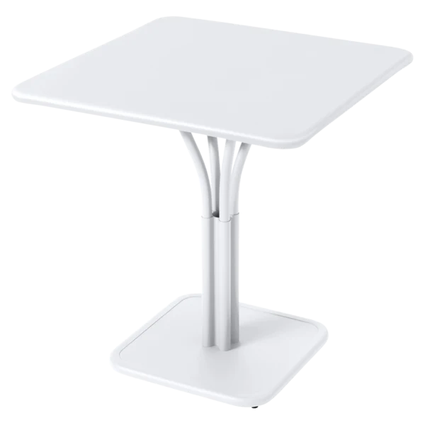 Tavolo con Piano Solido 71x71 con Piedistallo Luxembourg