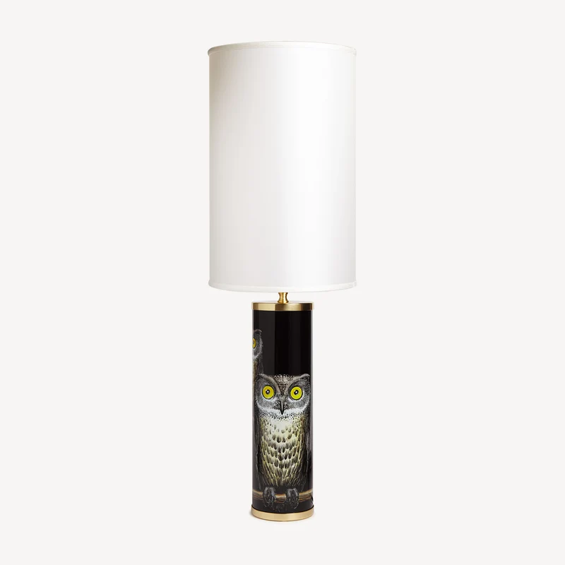 Cylindrical lampshade