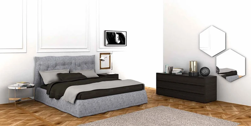 Camera Letto con Moduli Laccato Lavagna