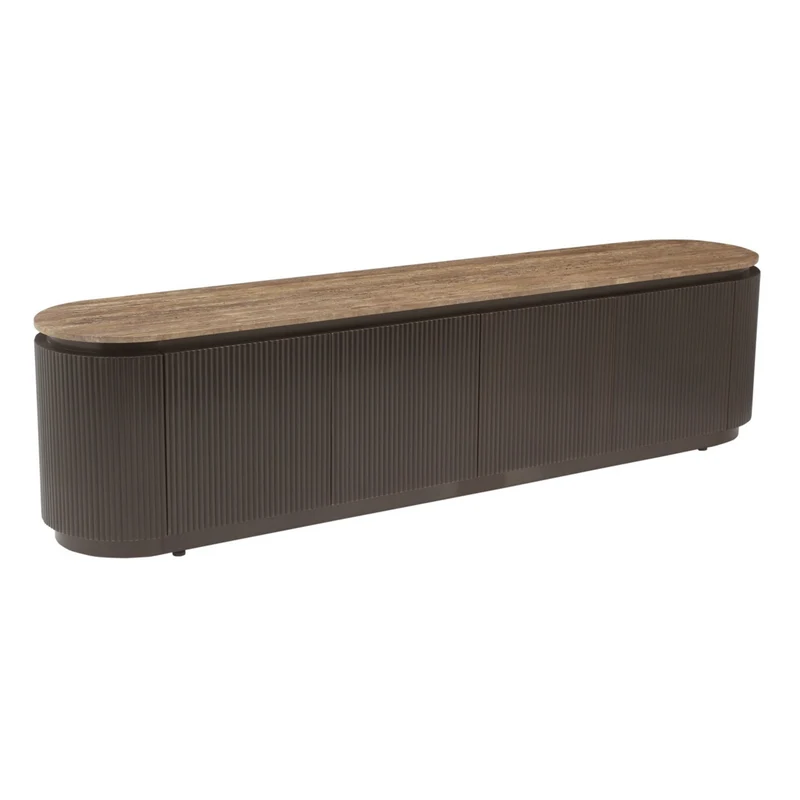 Richmond Interiors – TV-Board Russo Brown 4-türig