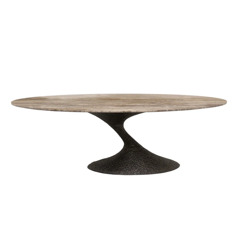 Richmond Interiors – Esstisch Russo Brown Oval 235