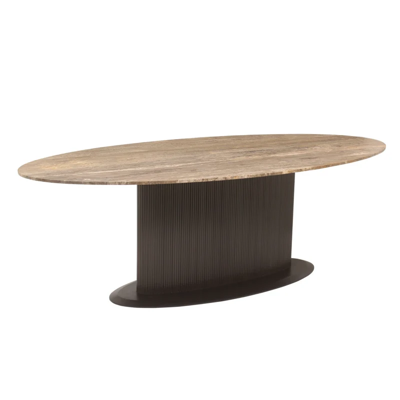 Richmond Interiors – Esstisch Russo Brown Oval 235