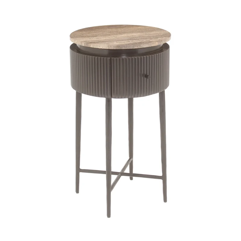 Richmond Interiors – Beistelltisch Russo Brown