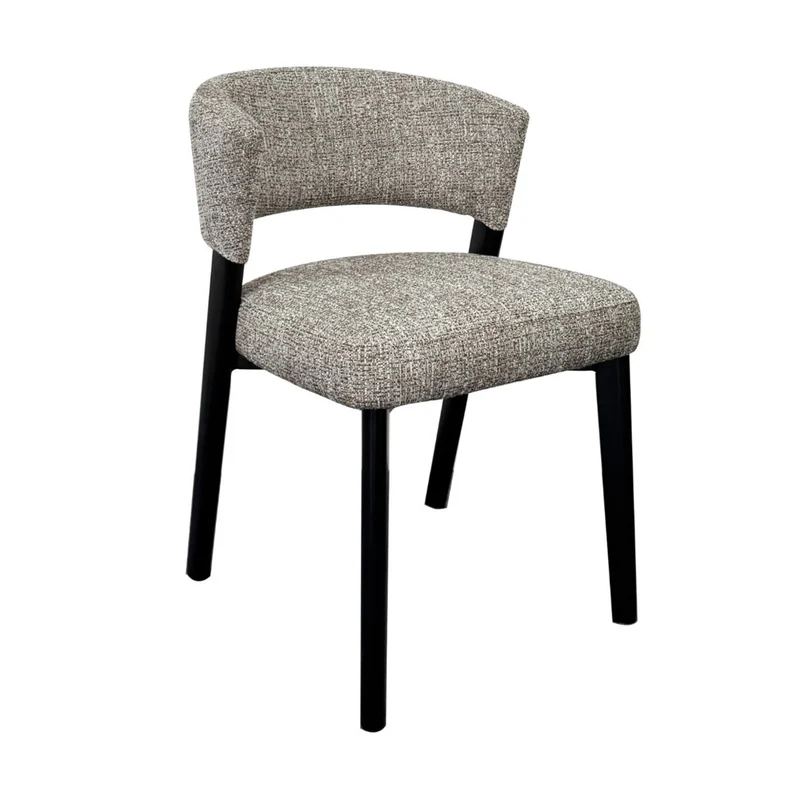 Richmond Interiors – Esszimmerstuhl Zeno Earth Tweed