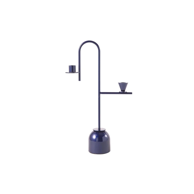Blue Candleholders