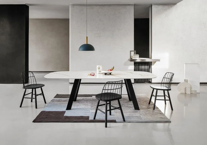 Tavolo Alexander in Ceramica Fisso in 2 Misure