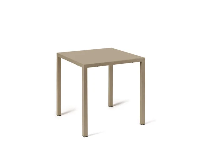 Tavolo impilabile autolivellante Quatris 70x70x75 cm