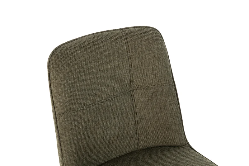 Set di 4 sedie girevoli in tessuto Luxe 46x85 cm