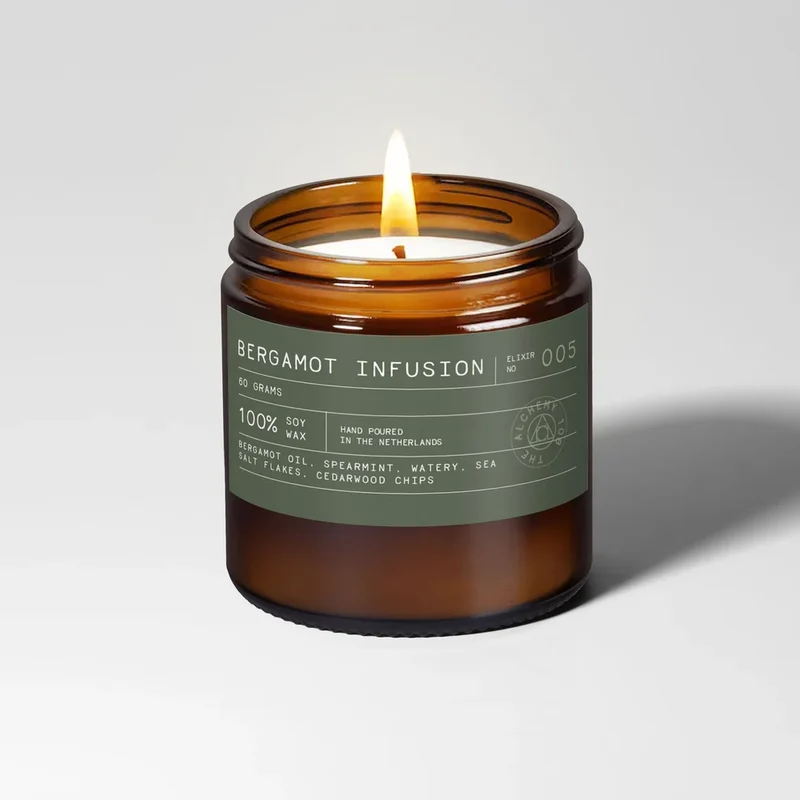 Candela 190gr - Infuso di Bergamotto