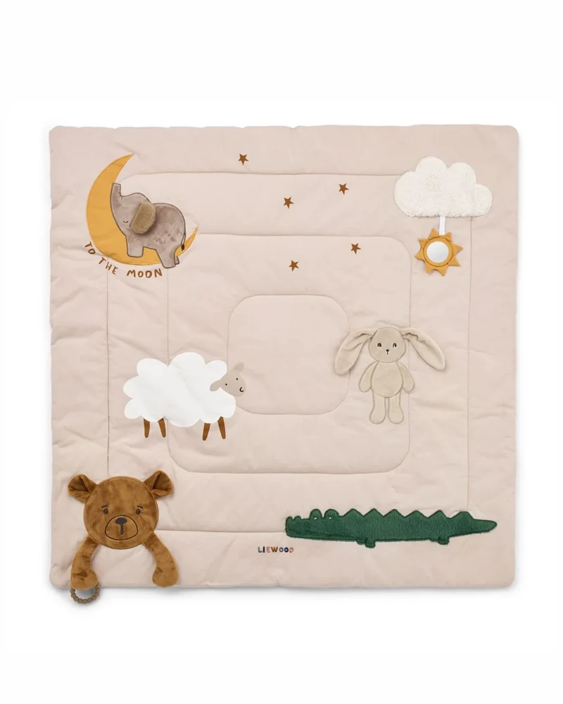 Bernet Dino Plush Activity Blanket - Dino Roar