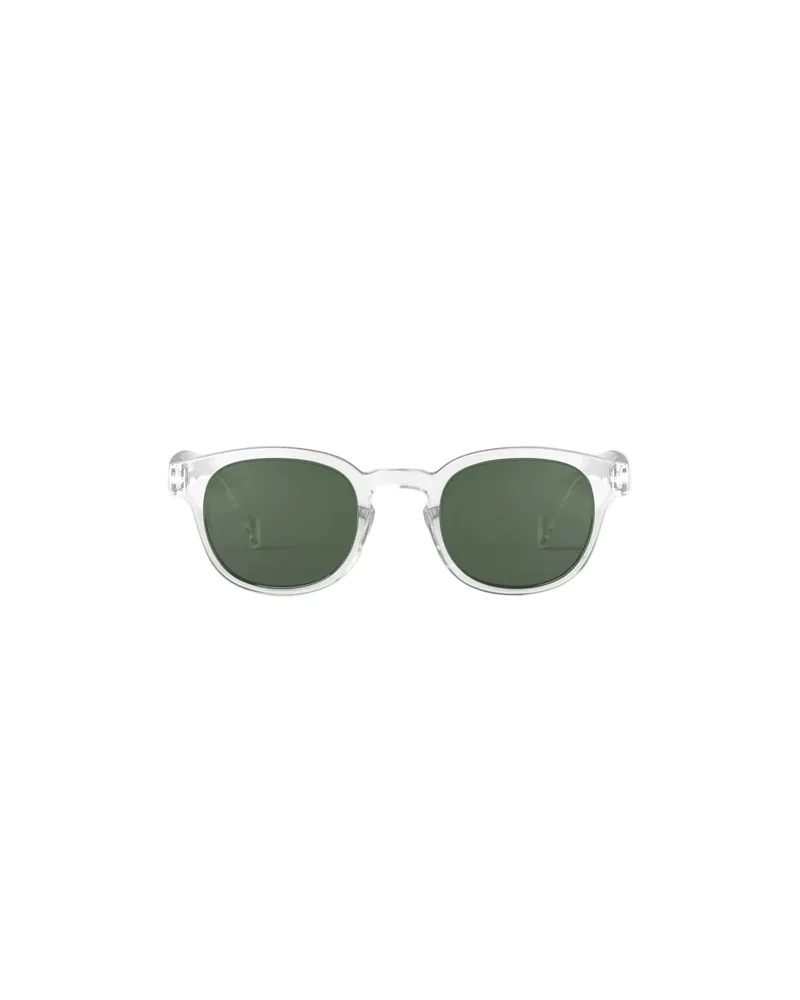 Occhiale da Sole Polarizzato #C - Crystal - Green Lenses