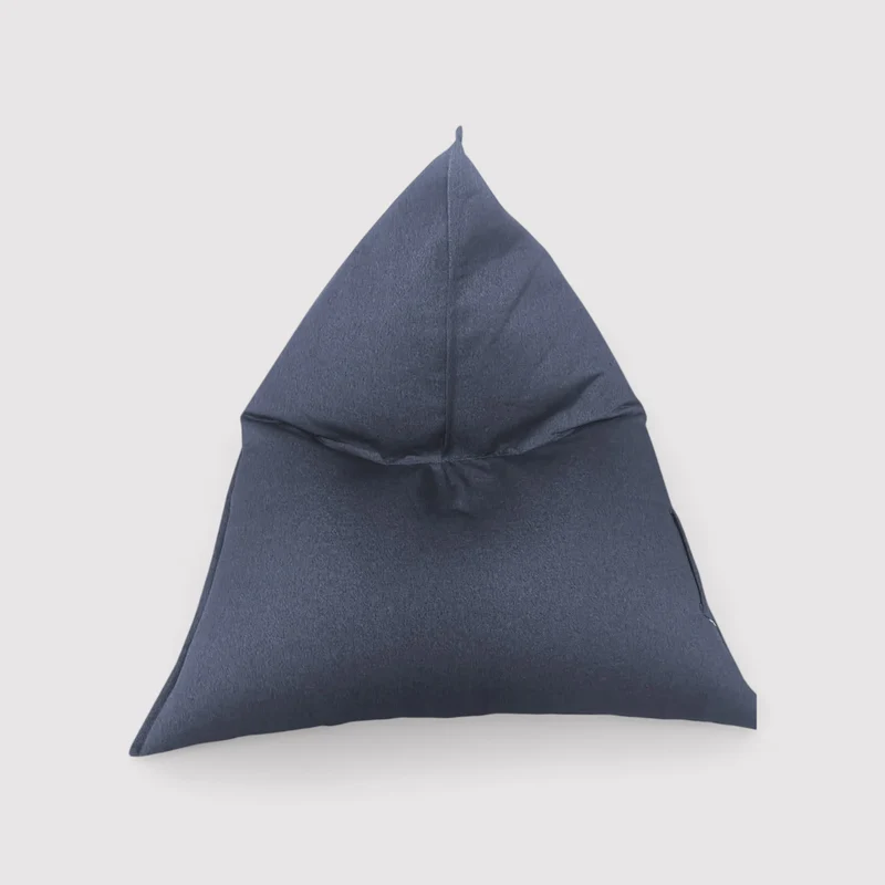 Erytrina - Fodera per pouf a sacco blu da riempire