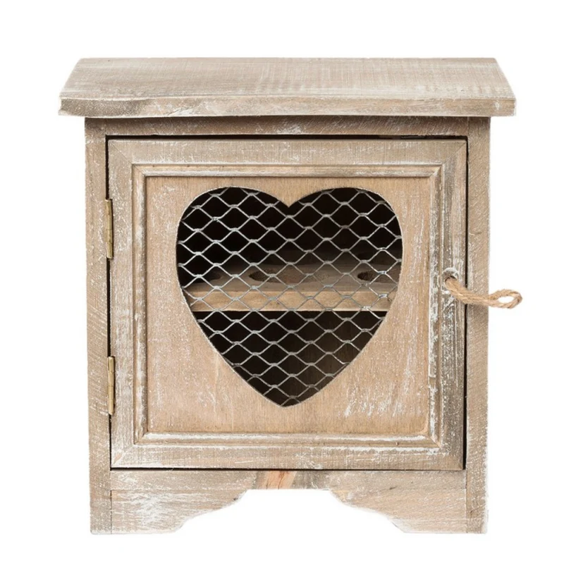 Mobile portauova in legno con cuore