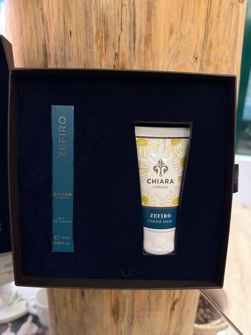 Cofanetto Zefiro eau de parfum 10ml + crema mani 50ml