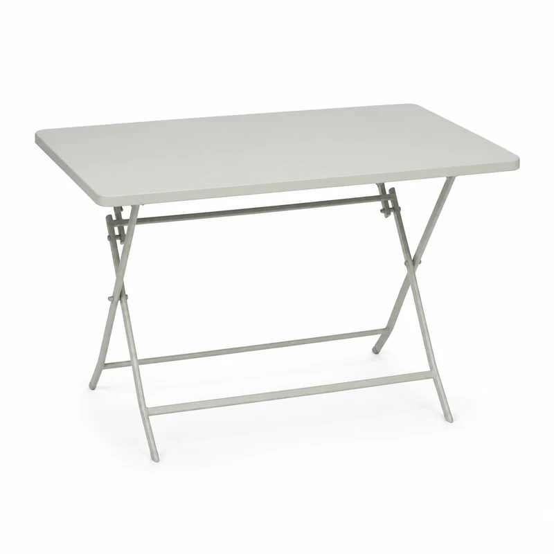 Tavolo da giardino pieghevole rettangolare 110x70 cm – Greensboro argilla