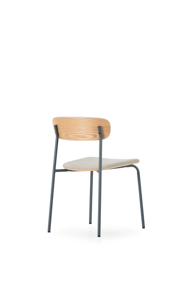 Set di 2 sedie con gambe in metallo blu Saulyn 52x78 cm