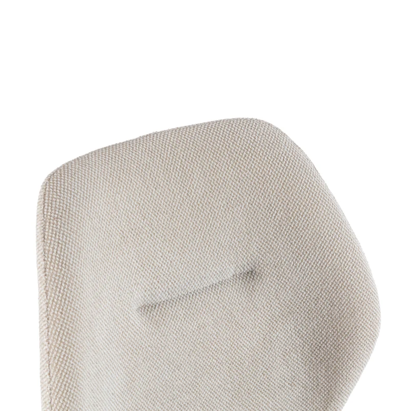 Set di 4 sedie con gamba in metallo Quinn 58x49 cm
