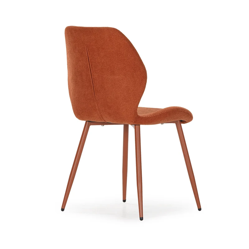 Set di 4 sedie con gamba in metallo Quinn 58x49 cm