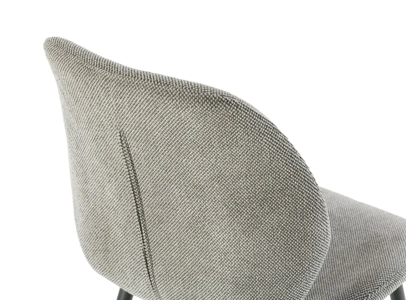 Set di 4 sedie con gamba in metallo Quinn 58x49 cm