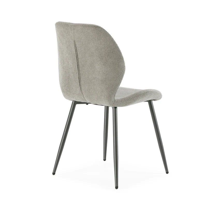 Set di 4 sedie con gamba in metallo Quinn 58x49 cm