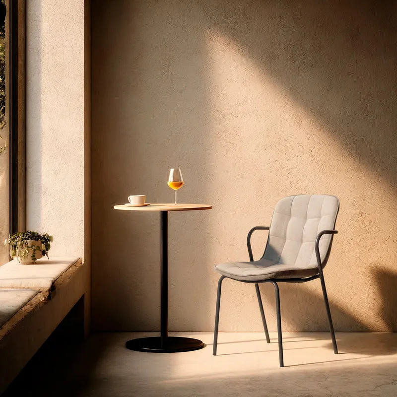 Set di 4 sedie con gamba in metallo Kaia 81x46 cm