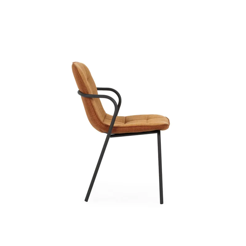 Set di 4 sedie con gamba in metallo Kaia 81x46 cm